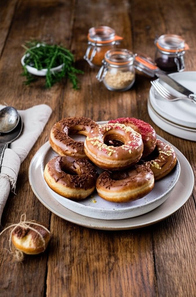 Air Fryer Donuts 2 Ways