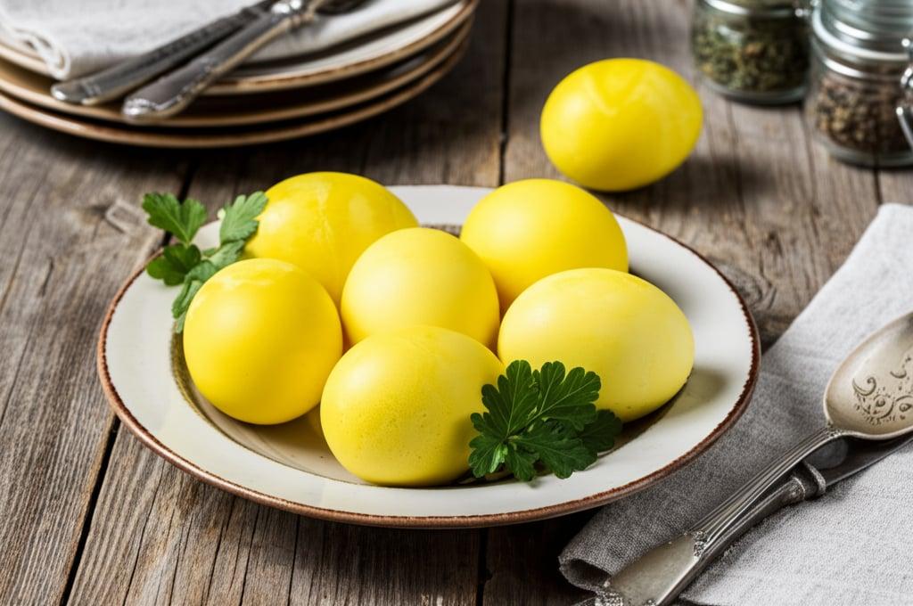 Air Fryer Dyed Easter Eggs