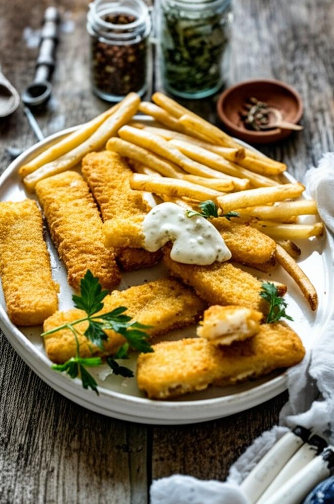 Air Fryer Frozen Fish Sticks