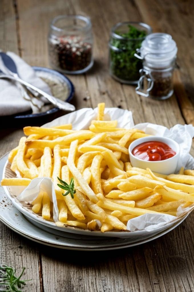 Air Fryer Frozen French Fries