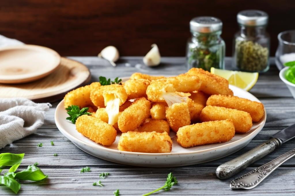Air Fryer Frozen Mozzarella Sticks