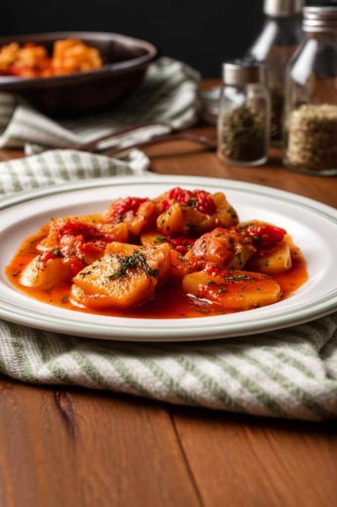 Stewed Cod with Potatoes