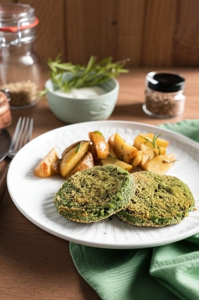 Black Cabbage and Chickpea Burgers