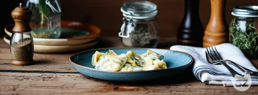 Cappellacci di patate con fonduta di taleggio