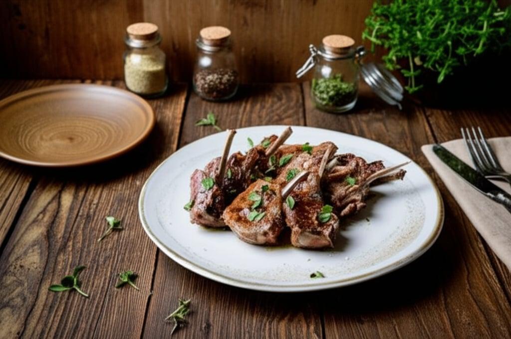 Pan-Fried Lamb Chops