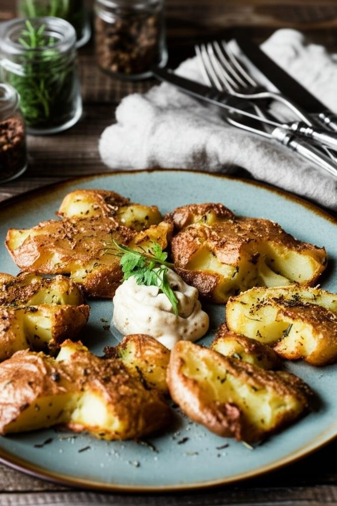 Knusprigstes Knoblauch-Kartoffelpüree-Rezept aller Zeiten