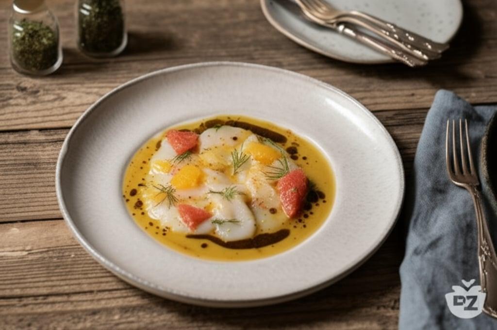 Citrus Scallop Crudo