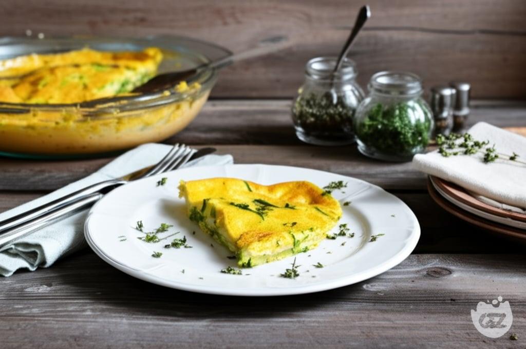 Microwave Zucchini Frittata