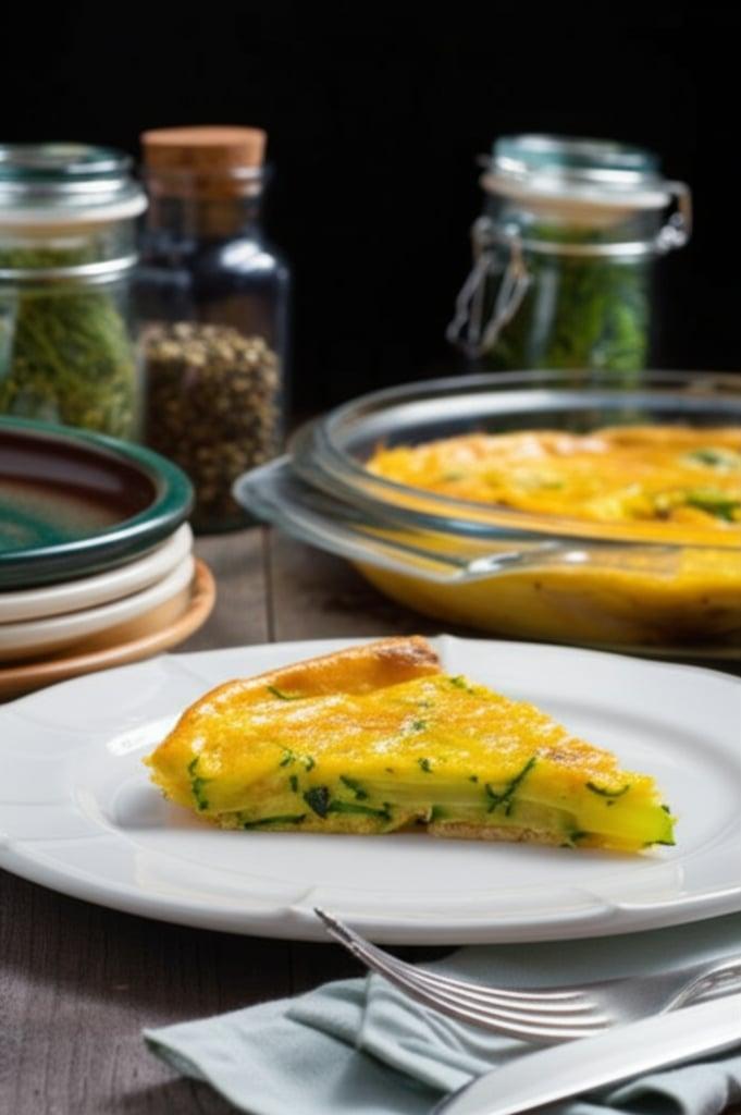 Microwave Zucchini Frittata