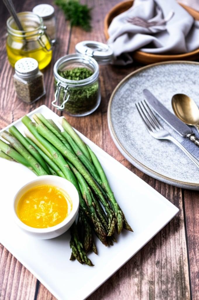 Frozen Asparagus in Air Fryer