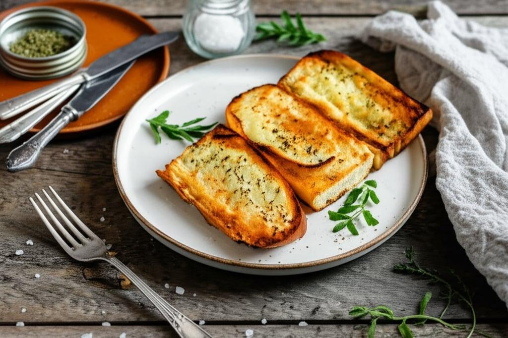 Frozen Garlic Bread in Air Fryer