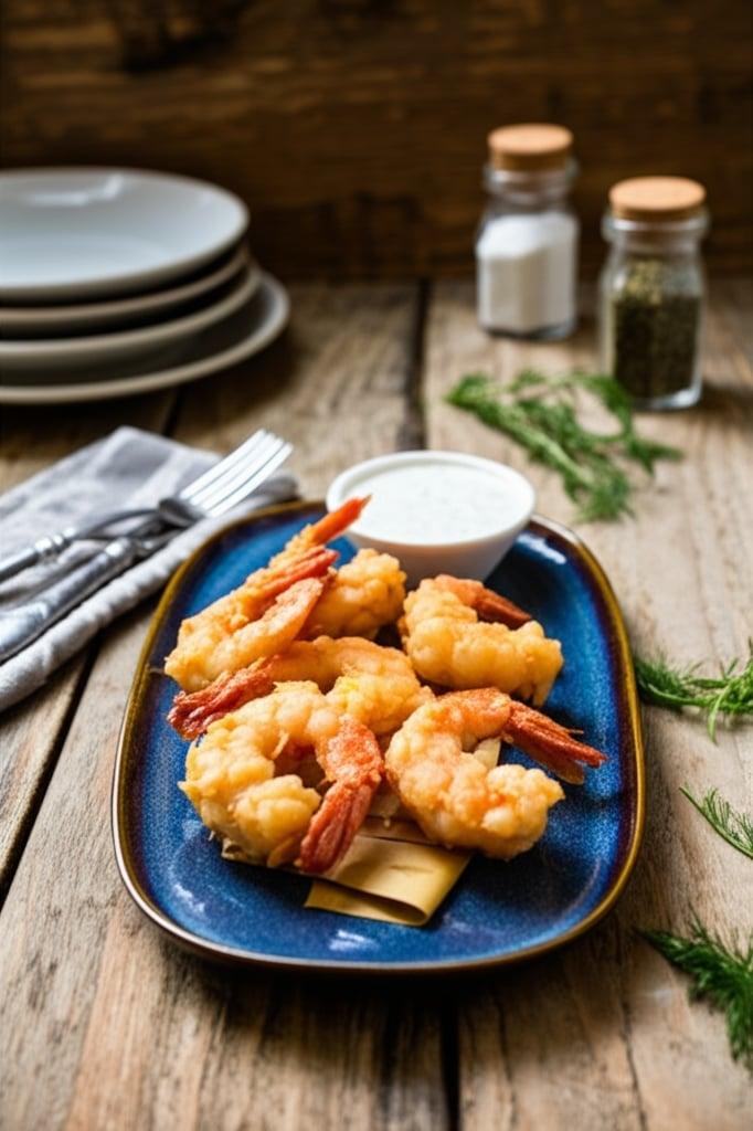 Shrimp in Almond Crust