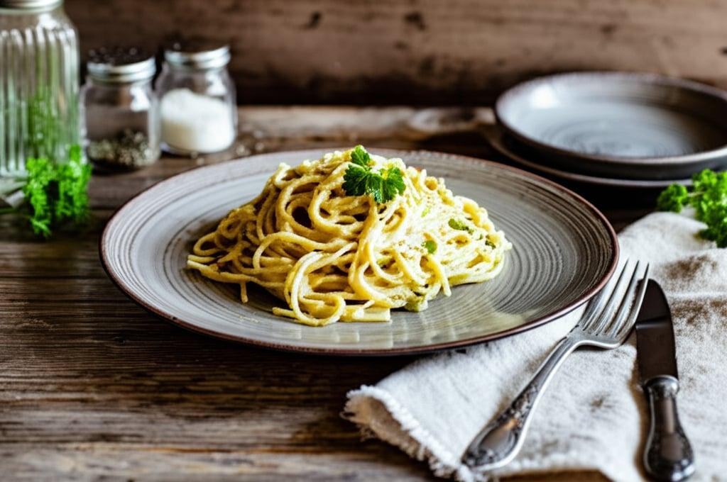 Instant Pot Cheesy Garlic Butter Spaghetti