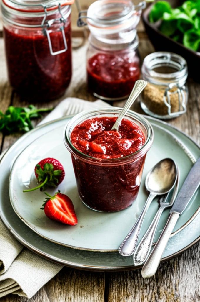 Instant Pot Chia Strawberry Jam