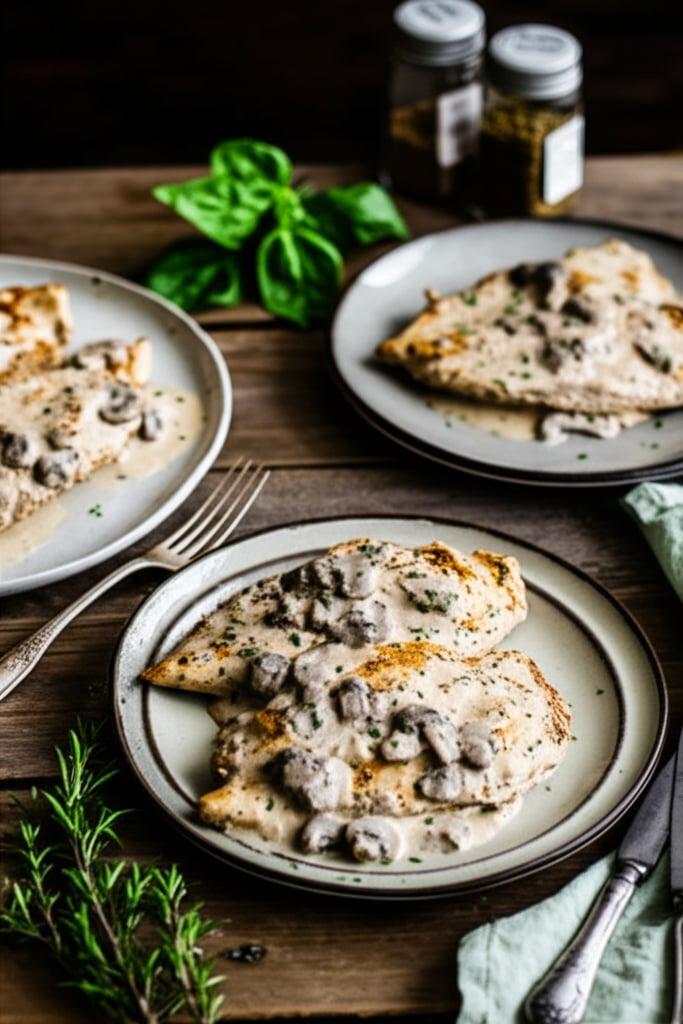 Instant Pot Chicken and Mushrooms