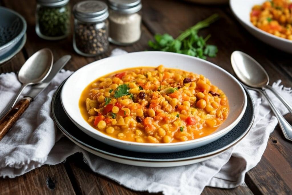 Instant Pot Moroccan Split Pea Soup