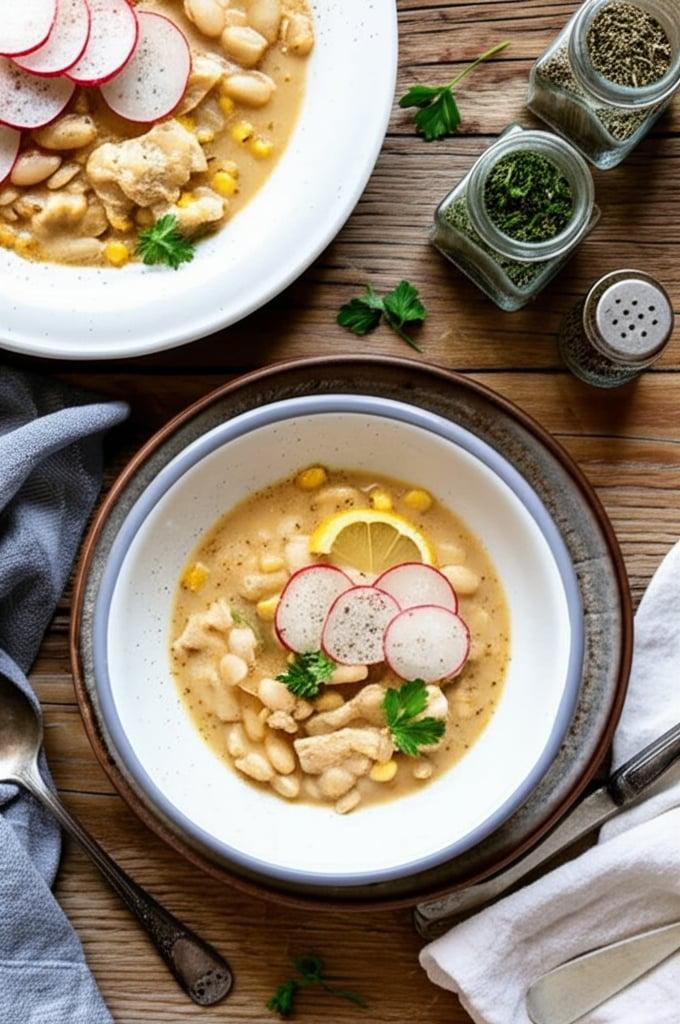 Chili de poulet blanc en cocotte-minute