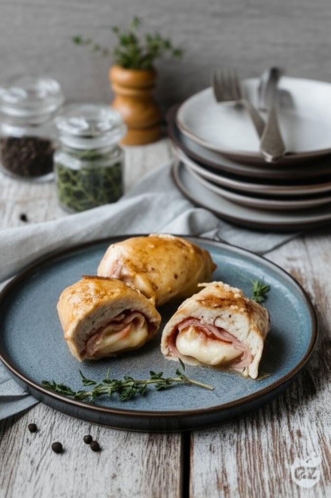 Pan-Fried Chicken Rolls