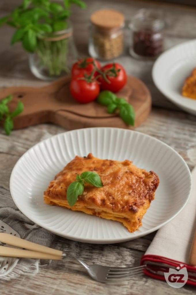Lasagne al ragù di lenticchie