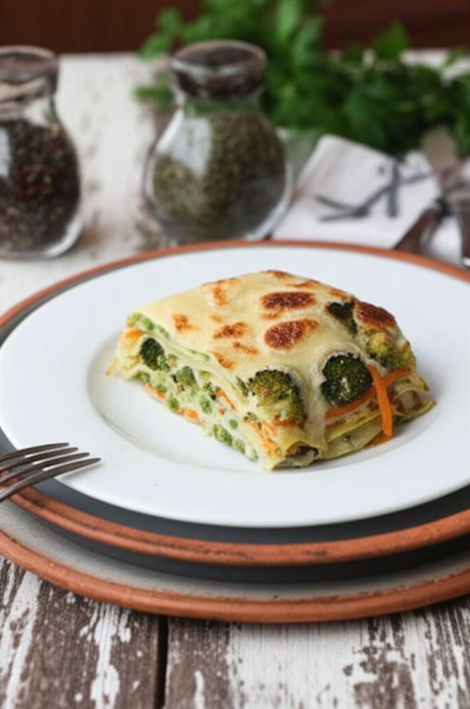 Crepe Lasagna with Vegetables