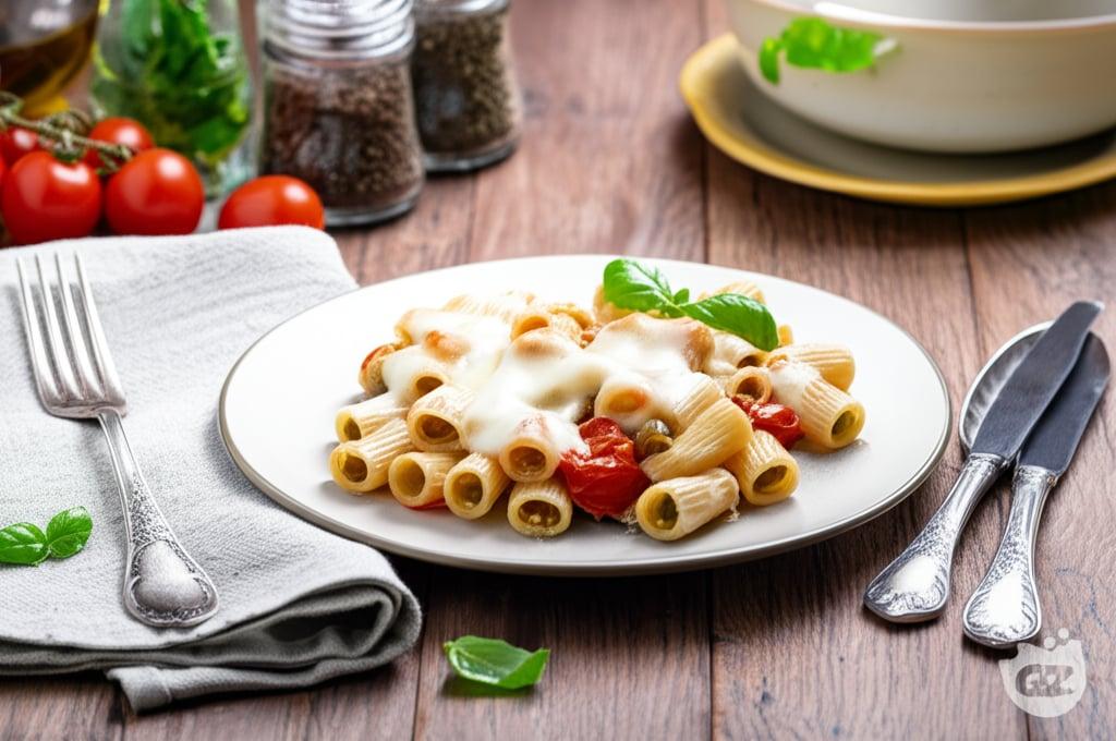 Baked Pasta alla Boscaiola
