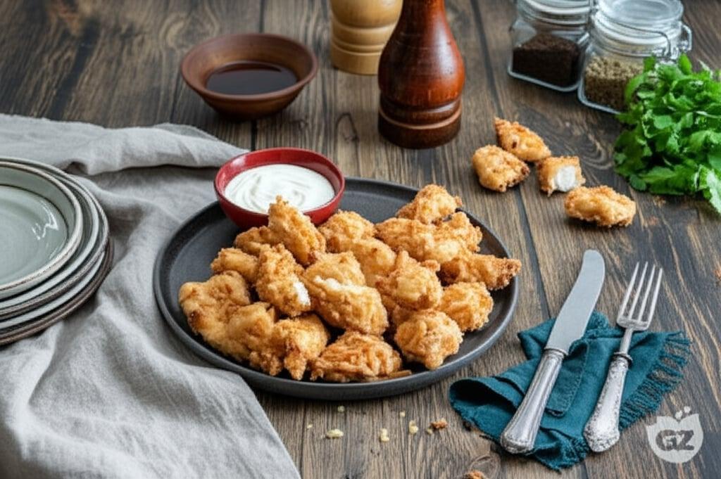 Petto di pollo impanato nei grissini