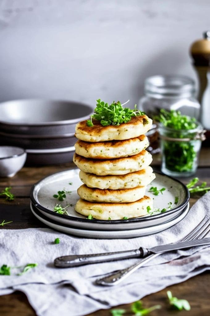 Potato Pancakes with Leftover Mashed Potatoes