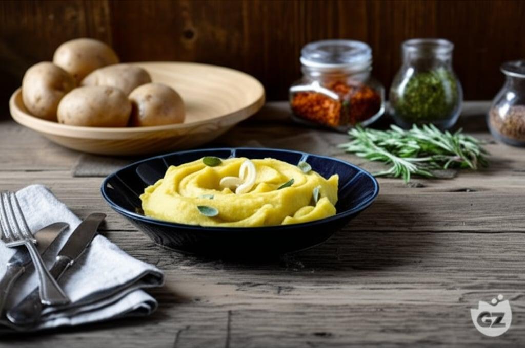 Saffron Mashed Potatoes