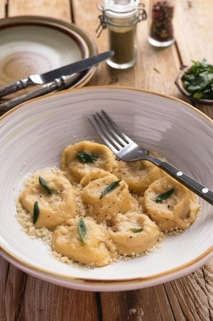 Raviolis farcis au coquelet