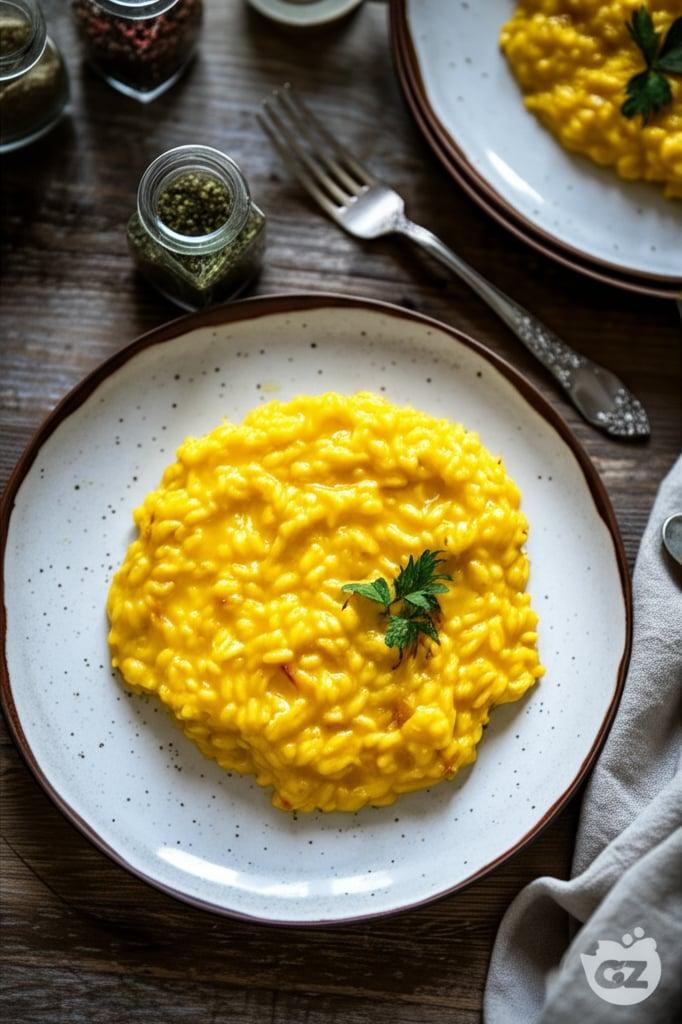 Risotto alla milanese ohne Knochenmark