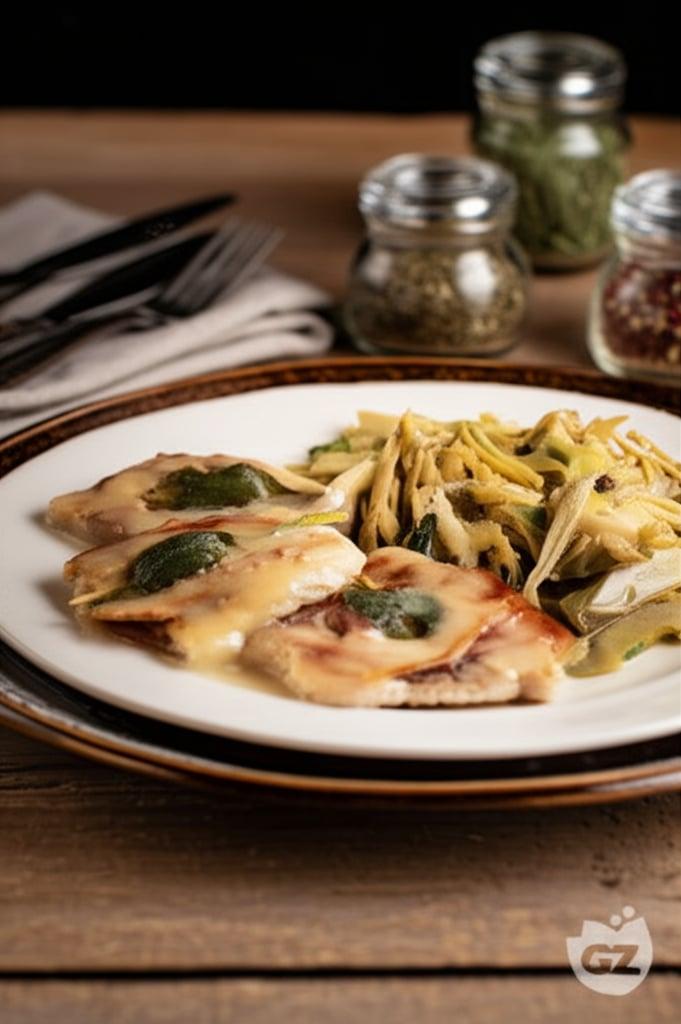 Swordfish Saltimbocca with Artichokes