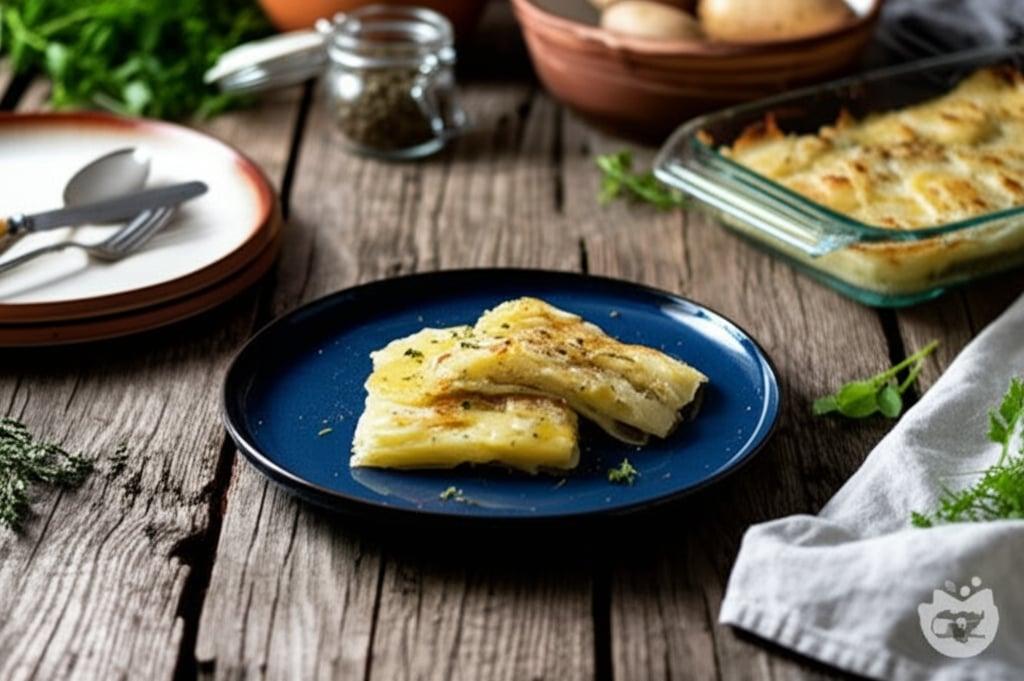 Potato and Onion Bake