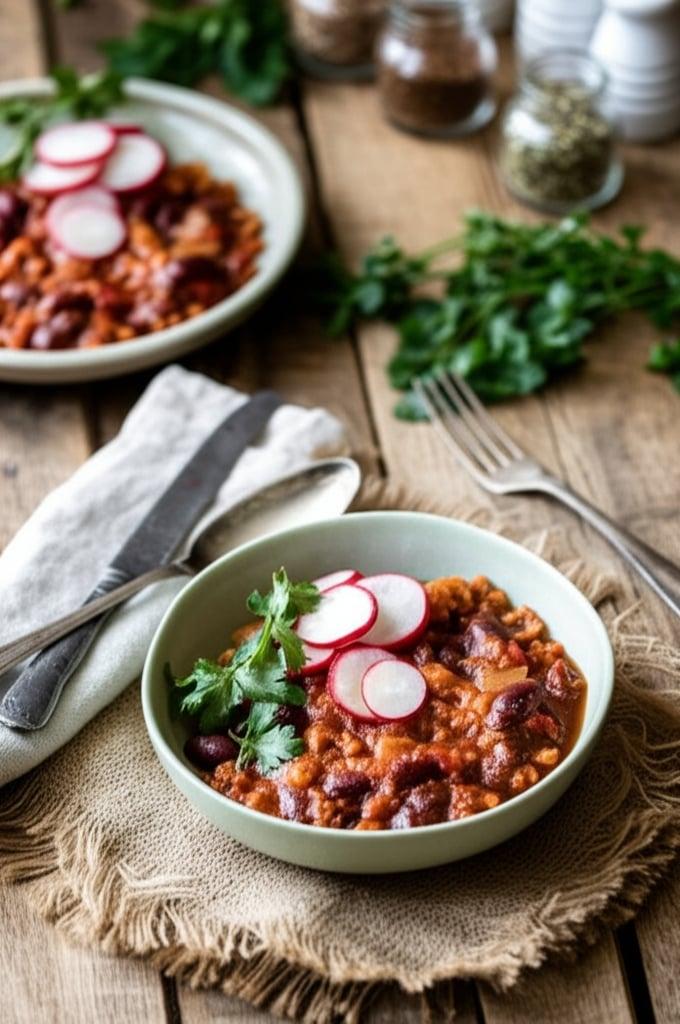 Chili di tacchino Weight Watchers in pentola a cottura lenta