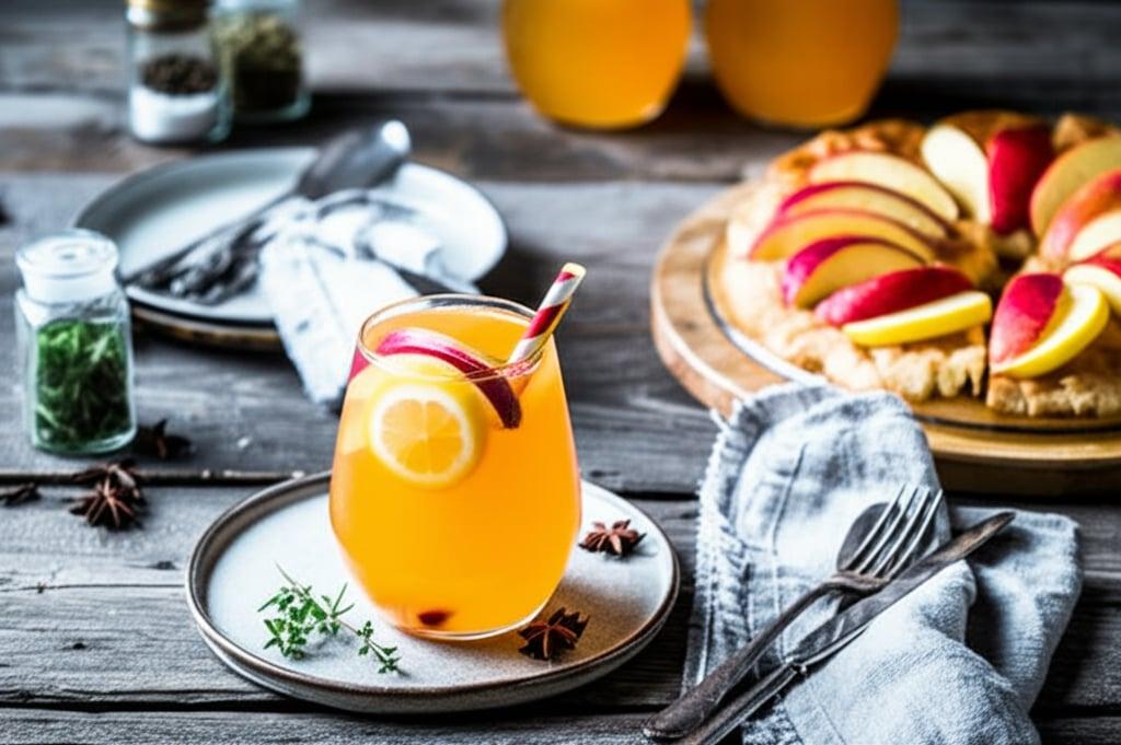 Spiced Gin Apple Pie Cocktail