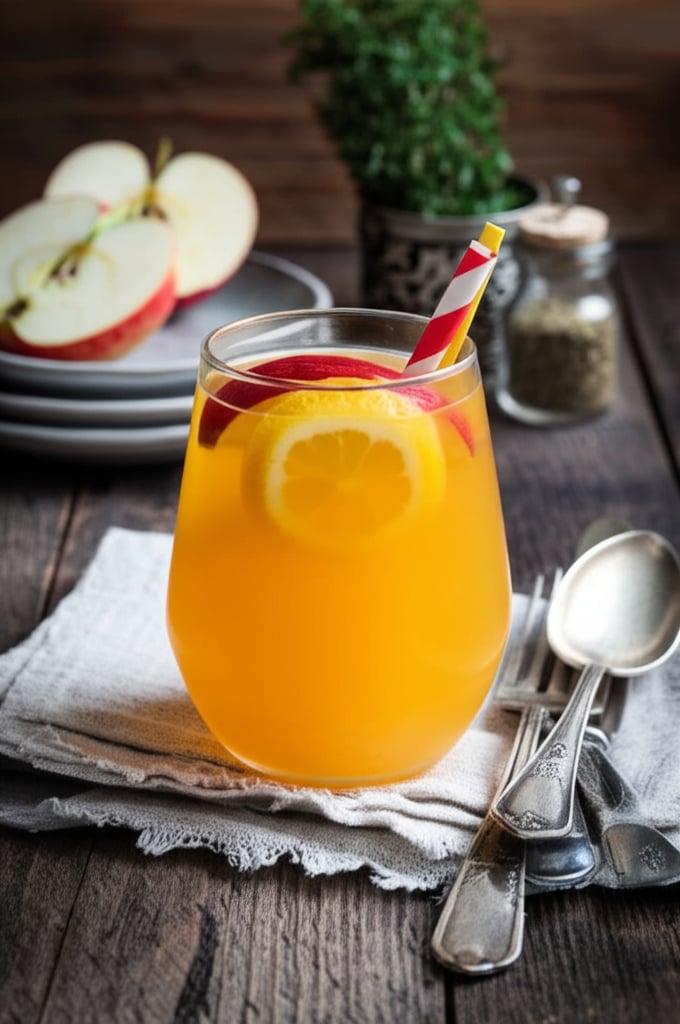 Spiced Gin Apple Pie Cocktail