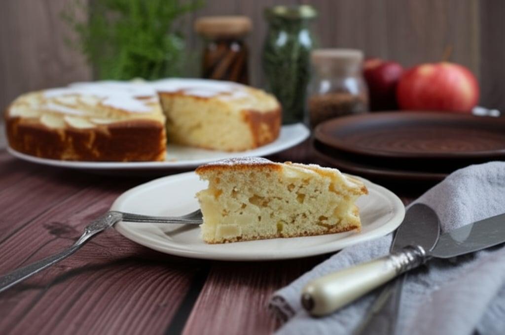 Apfelkuchen ohne Zucker