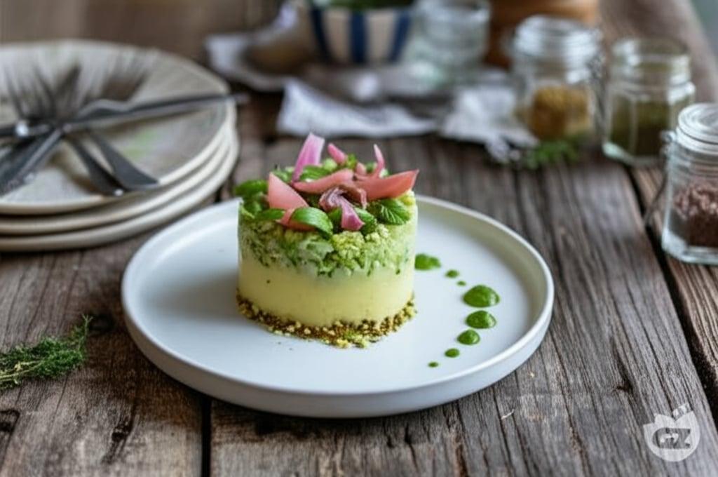 Potato and Broccoli Tart