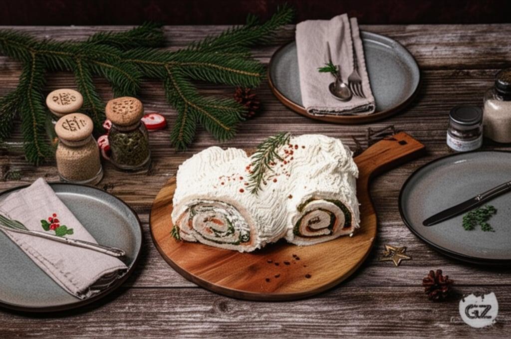 Легкий солоний різдвяний пеньок