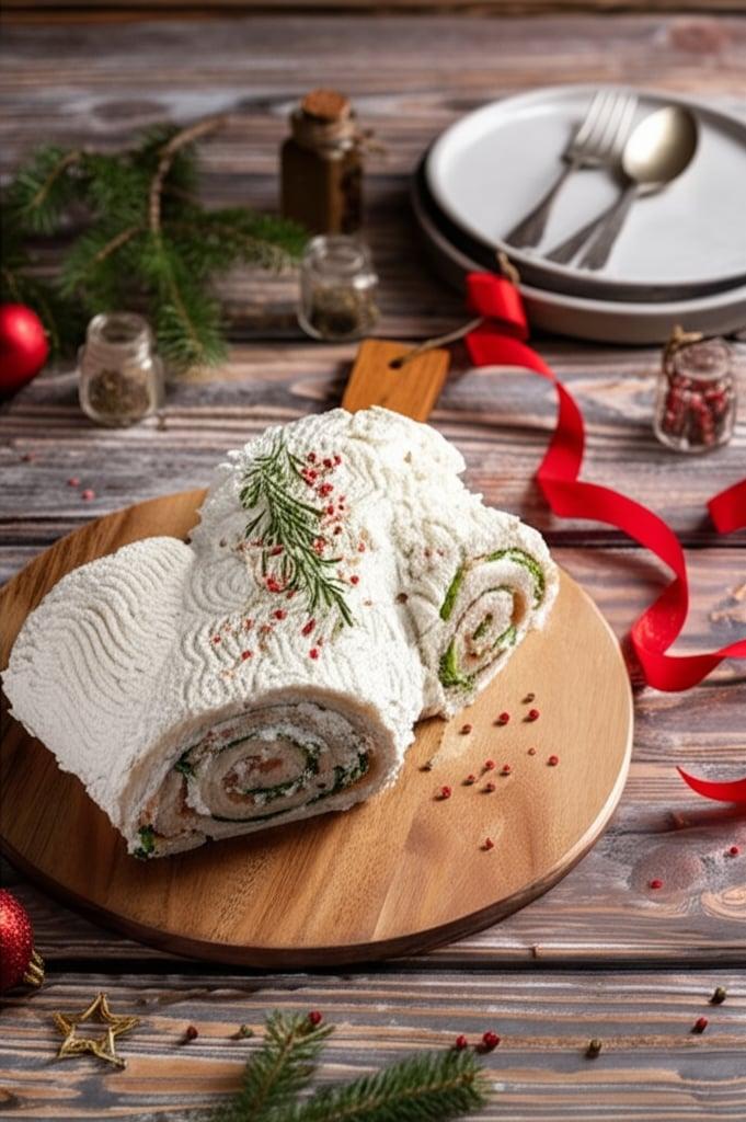 Tronchetto salato di Natale facile