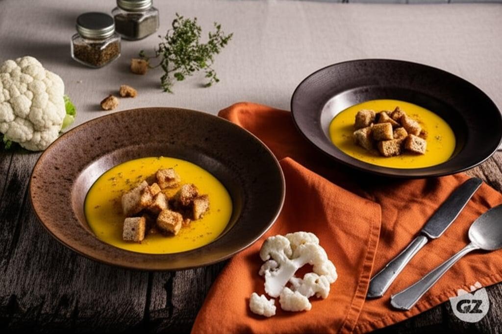 Cauliflower and Turmeric Soup