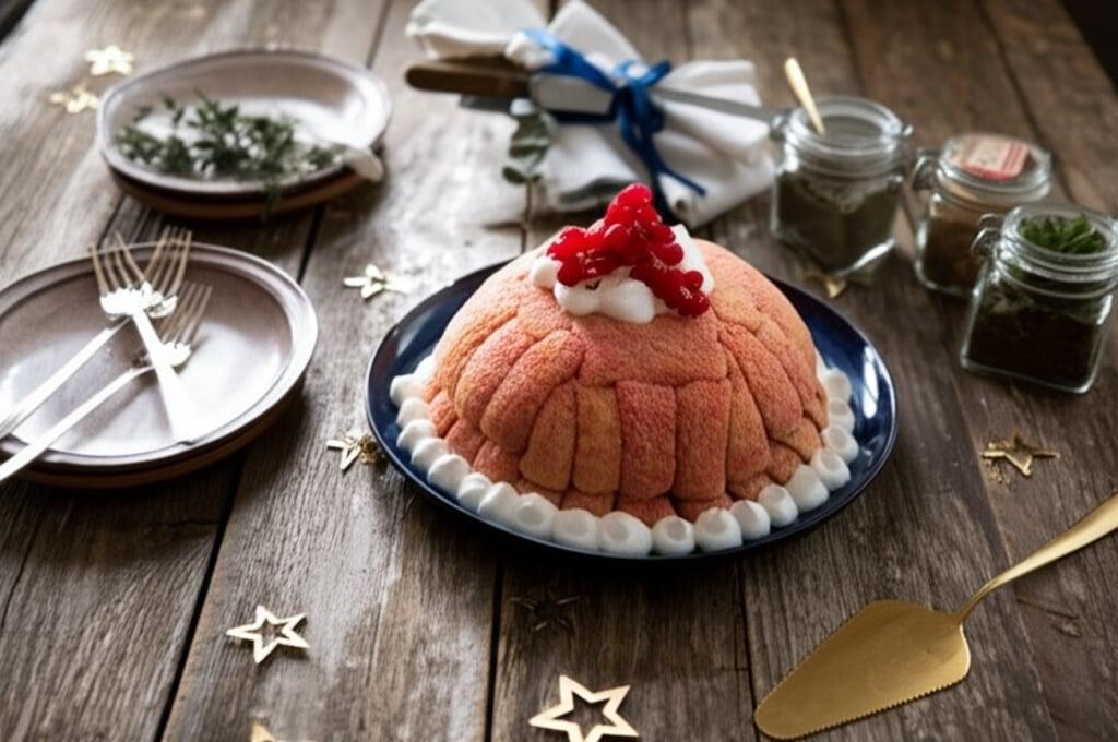 Zuccotto zuppa inglese with Pavesini